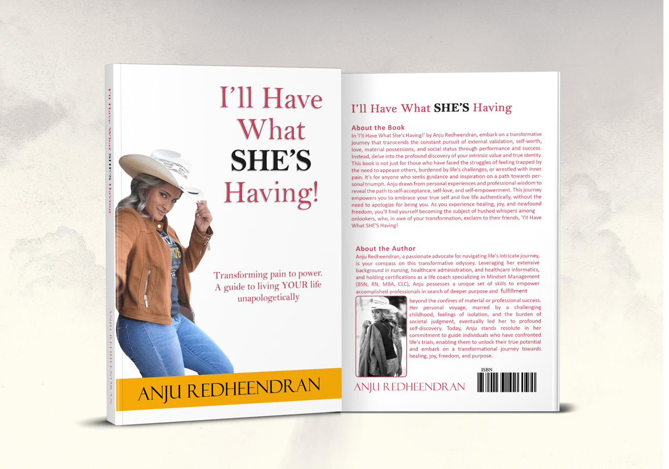 I'll Have What SHE's Having! by Anju Redheendran — available on Amazon